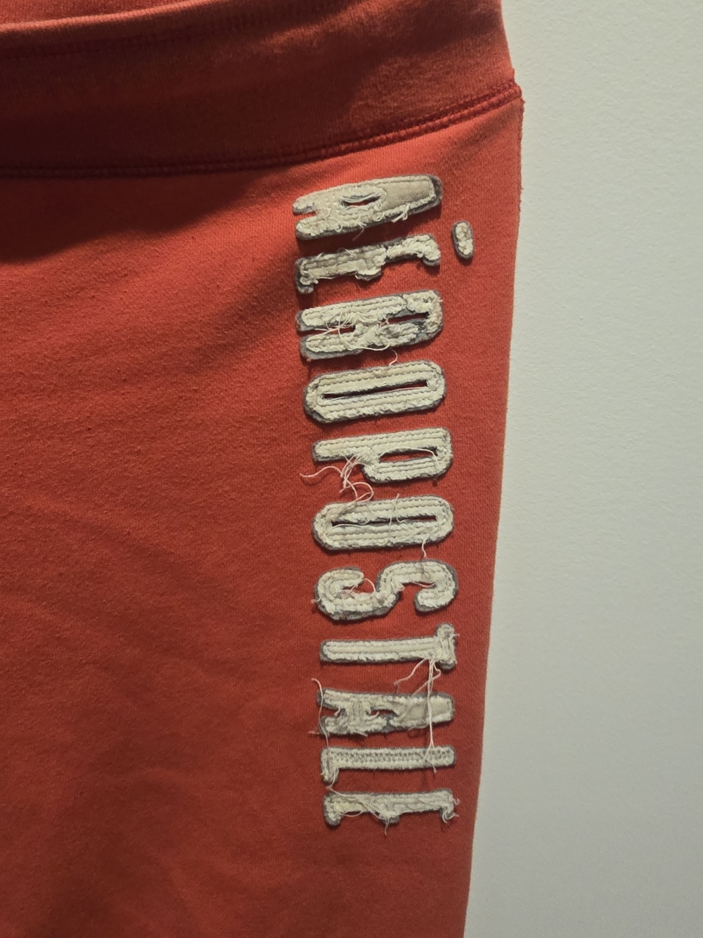 Aeropostale Kids Coral Red Logo Sweatpants